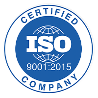 Selo de certificado ISO 9001:2015